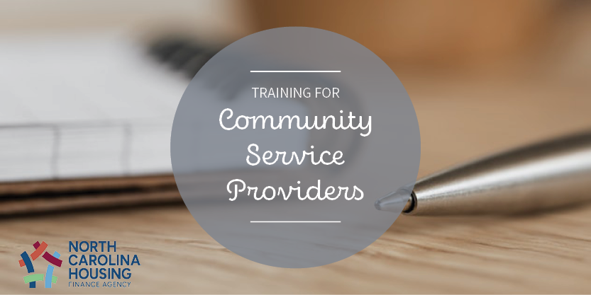 Fair Housing Training II: Advanced Fair Housing for Service Providers (in-person) graphic that says training for community service providers