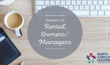 graphic that says training for rental owners and managers