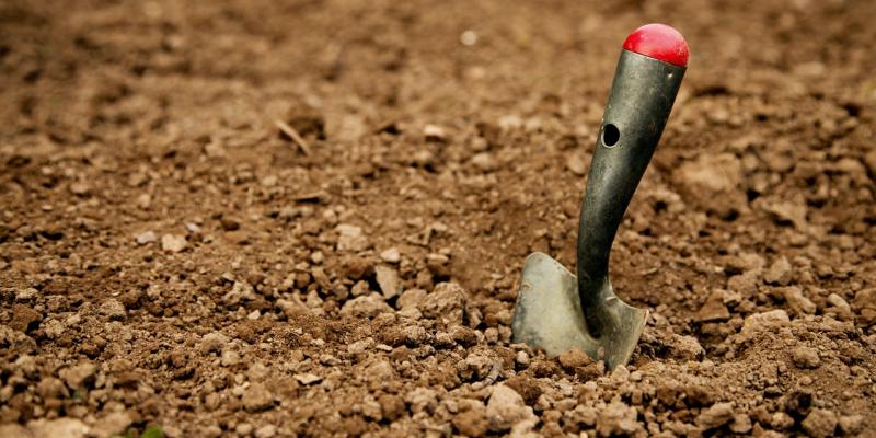 Oak Ridge Park Breaks Ground in Ayden September 5 Shovel in the dirt